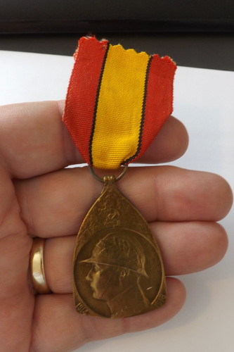 Belgium military medal belgian - belgium,