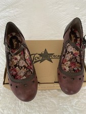 Burgundy Joe Browns Uk 6 Size