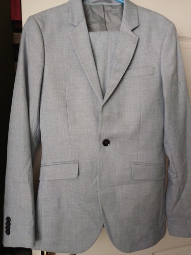 Mens blue polyester - polyester, &