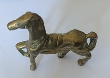 Rustic Vintage Brass  Horse