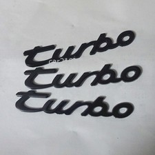 3x turbo Glossy Black New Big