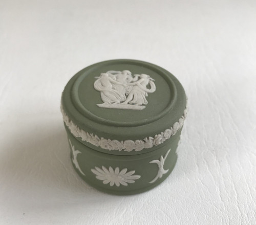 Wedgwood green jasperware - wedgwood,