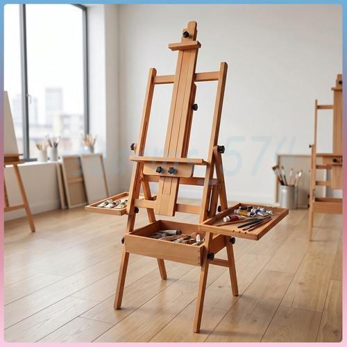Tripod art easel wooden - tripod,