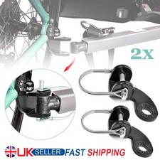 2Pc Steel Bicycle Trailer