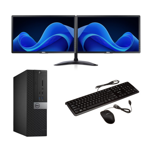 Bundle dual 24 monitors - pc,