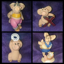 4 x Piggin Ornaments Joblot -