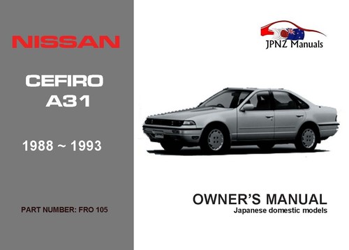 Nissan cefiro a31 car - cefiro,