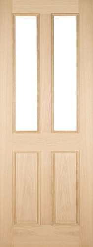 Oak malton light - light, glazed