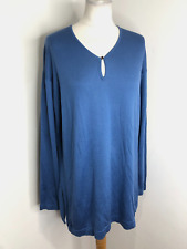 Hawick for Lamm St Moritz long knit tunic jumper 14 16 VGC *FLAW cashmere silk