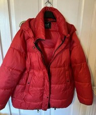 ZARA Red Hooded Jacket / Coat