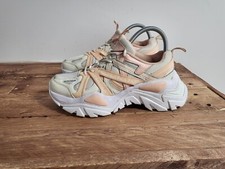 FILA Electrove Trainers Shoes Chunky Pink White 5RM01577-155 Womens UK 3