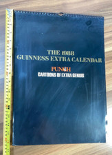 Guinness Calendar 1988 - Punch Themed - Dates Correct in 2044 Framing Prints .2