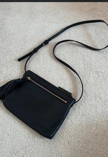 Gap Black Synthetic Leather Shoulder Bag