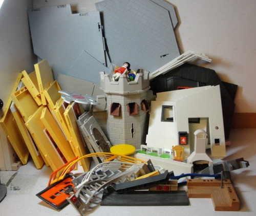 Large playmobil job - large, lot
