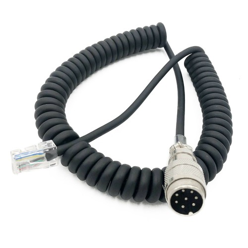Round 8pin male rj45 - 8pin,
