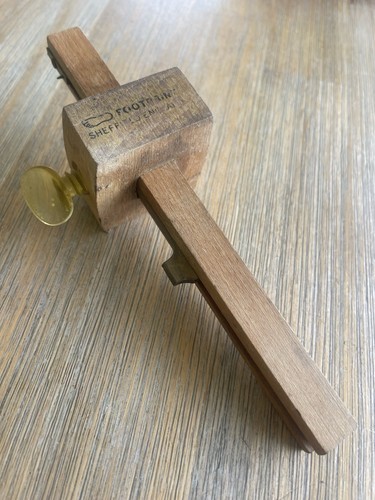 Hardwood mortice marking gauge - mortice,