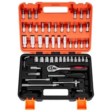 53Pcs Metric 1/4" Drive Socket