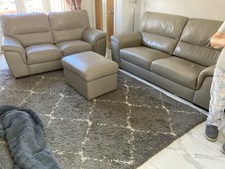 Three Piece Leather Suite