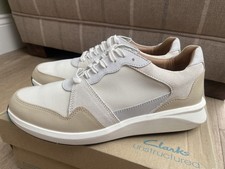 NEW CLARKS UN RIO RUN WHITE