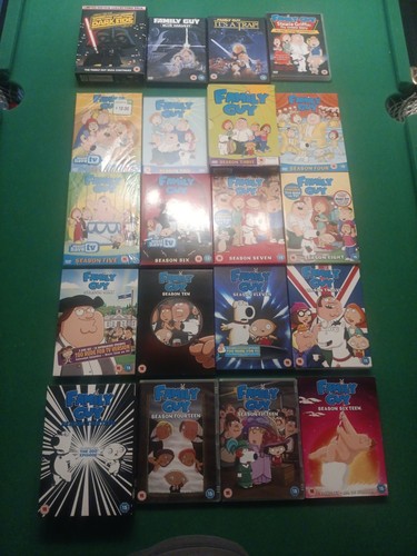 Family guy seasons - 1-16, box