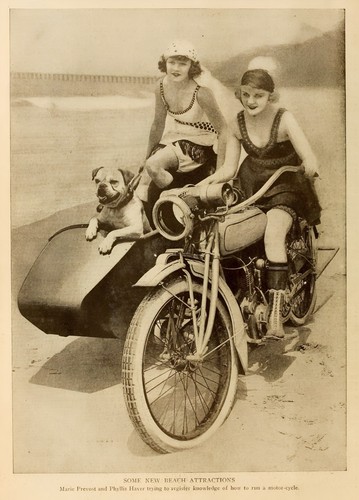 Marie prevost motorcycle - on, &