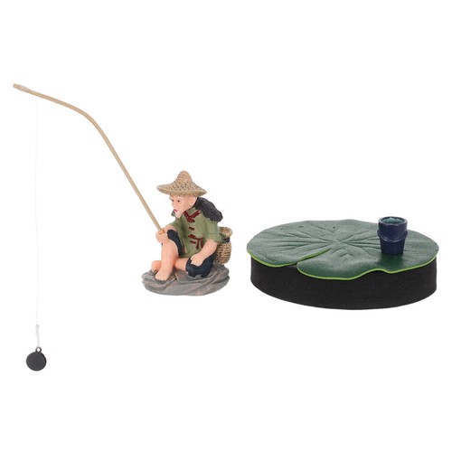 Fisherman fishing ornaments - fisherman,