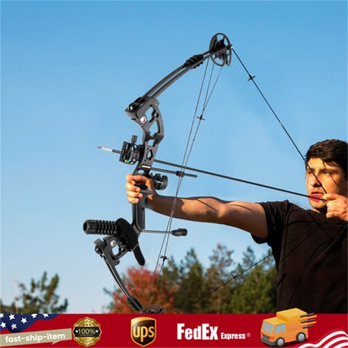 Compound bow kit with - compound,