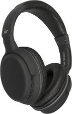 KitSound Slammer Wireless On-Ear Headphones with Built-In Microphone - Black