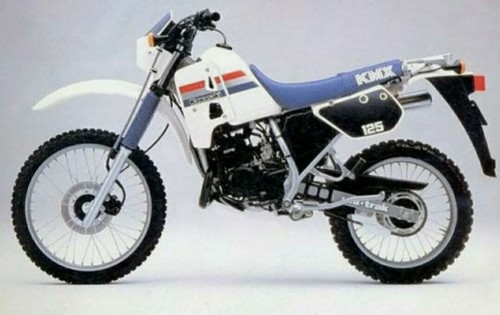 Kawasaki kmx125 1986 - 1986, decal