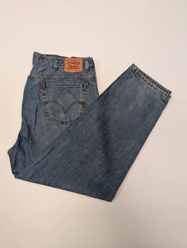 Levi 560 straight leg jeans - leg,