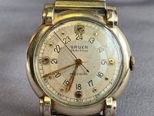 Vtg WW2 Era Gruen Veri-Thin