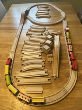 IKEA Wooden Train Set And