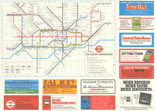 London underground tube plan - underground,