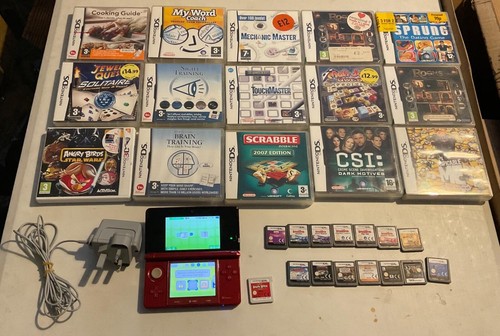 Nintendo 3ds metallic red - nintendo,