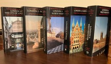 Nikolaus Pevsner Buildings of England London set of 5 hardback books