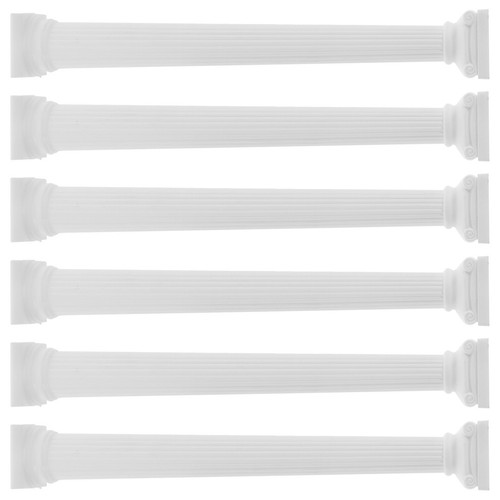 6pcs white durable roman - 6pcs,