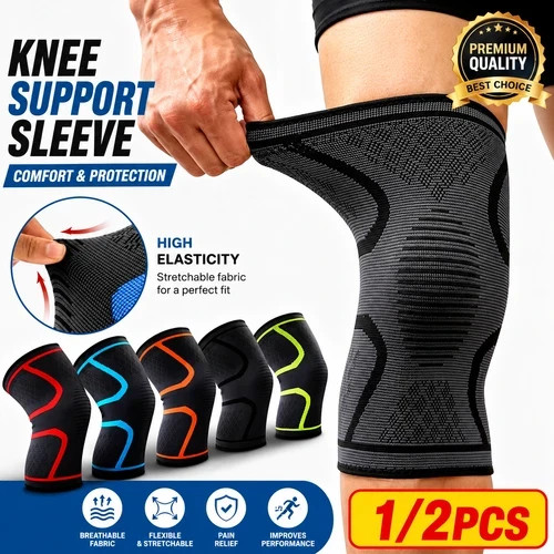 Knee support compression - 2x,