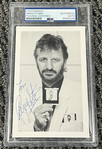 Ringo starr signed autograph - ringo,