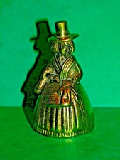 SMALL BRASS WELSH LADY TABLE