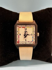 RARE Parker Brothers MONOPOLY Rich Uncle Pennybags Molded Hands Kids Watch