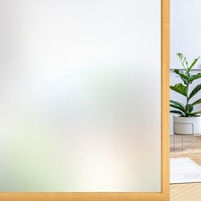 rabbitgoo Window Film Privacy Film for Glass Windows, Frosted Glass Sticker