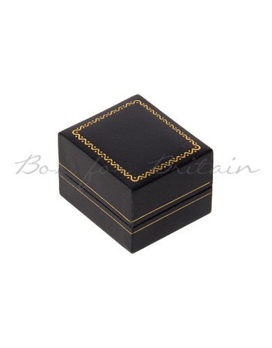 Leatherette earring box - leatherette,
