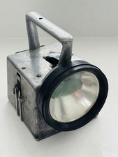 Vintage British Railways BR Bardic Railway Hand Coloured Signalling Lamp & Torch