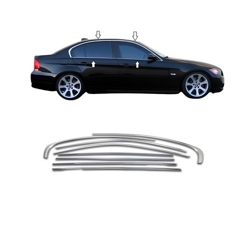Chrome window trim full kit - window,