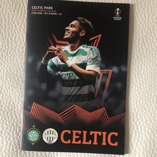 Celtic ferencvaros programme - celtic,