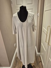 Oska size 3 dress cotton hemp