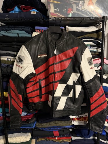 Vintage honda rare 90s leather - rare,