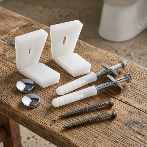 Nuie angled toilet pan floor - angled,