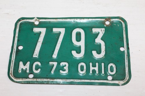 1973 ohio license - ohio, plate