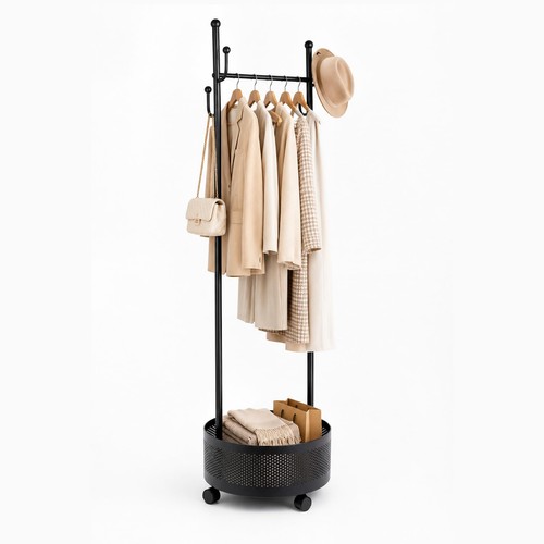 360 rotating coat - coat, rack